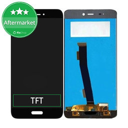 Xiaomi Mi 5 - LCD Display + Touchscreen Front Glas (Black) TFT