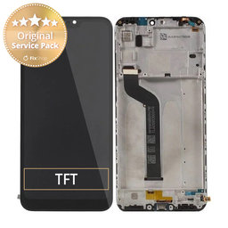 Xiaomi Mi A2 Lite (Redmi 6 Pro) - LCD Display + Touchscreen Front Glas + Rahmen (Black) - 560610035033 Genuine Service Pack