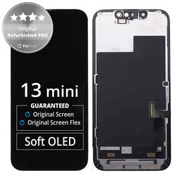 Apple iPhone 13 Mini - LCD Display + Touchscreen Front Glas + Rahmen Original Refurbished PRO