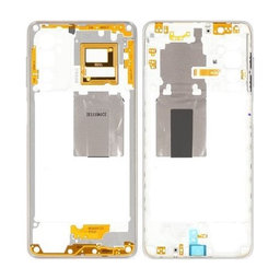 Samsung Galaxy M52 5G M526B - Mittlerer Rahmen (White) - 46916C Genuine Service Pack