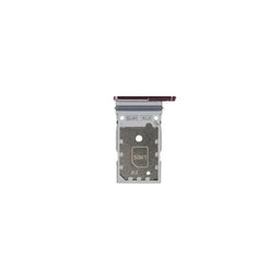 Samsung Galaxy S22 Ultra S908B - SIM Steckplatz Slot (Burgundy) - GH98-47138B Genuine Service Pack