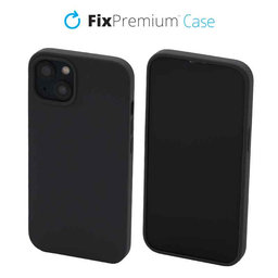 FixPremium - Silikonhülle für iPhone 13, space grey