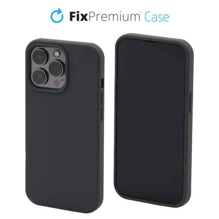 FixPremium - Silikonhülle für iPhone 13 Pro, space grey