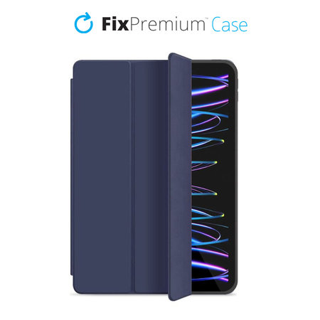 FixPremium - Abdichtende Silikonhülle für iPad Pro 12.9" (4th, 5th Gen), blau