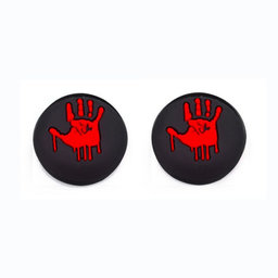 FixPremium - PS4/PS5 Bloody Hands Controller Grip Caps - 2er-Set