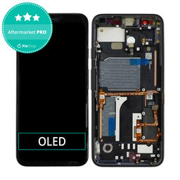 Google Pixel 4 - LCD Display + Touchscreen Front Glas + Rahmen (Just Black) OLED