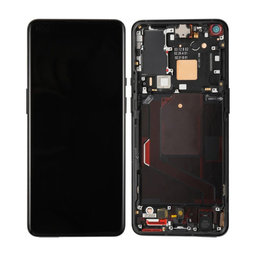 OnePlus 9 Pro - LCD Display + Touchscreen Front Glas + Rahmen (Black) OLED