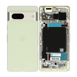 Google Pixel 7 GVU6C GQML3 - Backcover (Lemongrass) - G949-00331-01 Genuine Service Pack