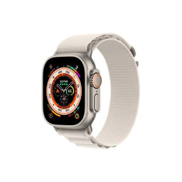 FixPremium - Armband Alpine Loop für Apple Watch (38, 40 und 41mm), starlight