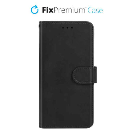 FixPremium - Hülle Book Wallet für Samsung Galaxy S22 Plus, schwarz