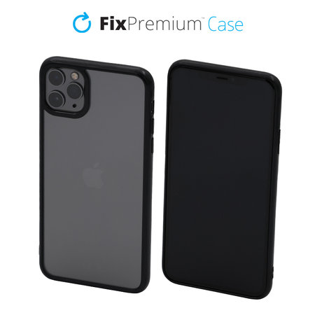 FixPremium - Hülle Invisible für iPhone 11 Pro Max, schwarz