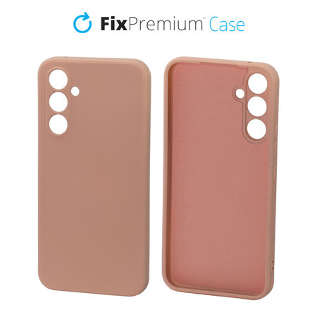 FixPremium - Hülle Rubber für Samsung Galaxy A54 5G, orange