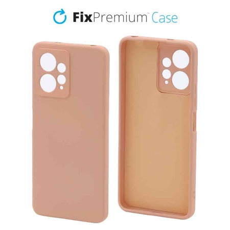 FixPremium - Hülle Rubber für Xiaomi Redmi Note 12, orange