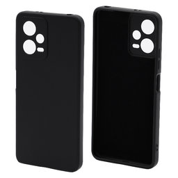 FixPremium - Hülle Rubber für Xiaomi Redmi Note 12 5G, schwarz