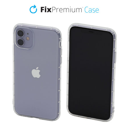 FixPremium - Hülle Clear für iPhone 12 und 12 Pro, transparent