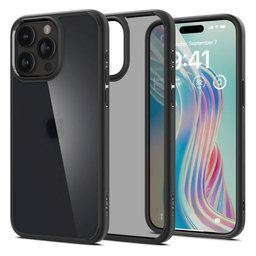 Spigen - Hülle Ultra Hybrid für iPhone 15 Pro Max, frost black