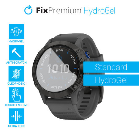 FixPremium - Standard Screen Protector für Garmin Fenix 5, 6 und 6 Pro