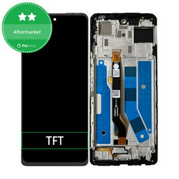 Infinix Note 30 5G X6711 - LCD Display + Touchscreen Front Glas + Rahmen (Magic Black) TFT