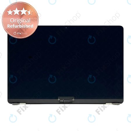 Apple MacBook Air 13" M2 A2681 (2022) - LCD Display + Frontglas + Abdeckung (Silver) Original Refurbished