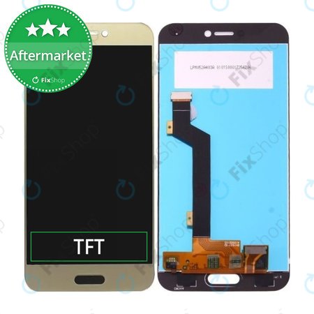 Xiaomi Mi 5c - LCD Display + Touchscreen Front Glas (Gold) TFT