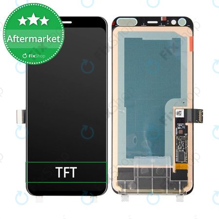 Google Pixel 4 - LCD Display + Touchscreen Front Glas TFT