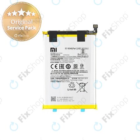 Xiaomi Redmi 9A, A1, A2 - Akku Batterie BN56, BN5F 5000mAh - 46020000425D Genuine Service Pack