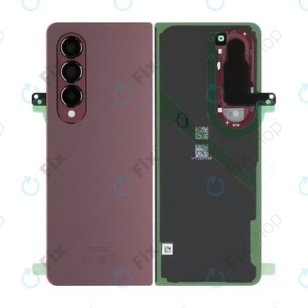 Samsung Galaxy Z Fold 4 F936B - Akkudeckel (Burgundy) - GH82-29254D Genuine Service Pack