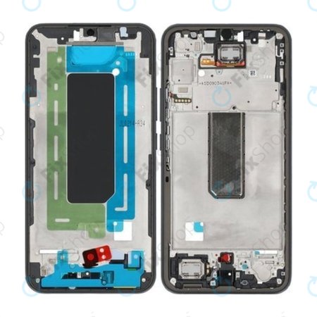 Samsung Galaxy A34 5G A346B - Mittlerer Rahmen (Black) - GH82-31312A Genuine Service Pack