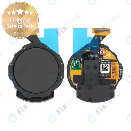 Samsung Galaxy Watch 4 Classic 42mm R885 - LCD Display + Touch Screen + Frame (Black) - GH96-14427A Genuine Service Pack