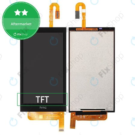 HTC Desire 610, 601 - LCD Display + Touchscreen Front Glas TFT