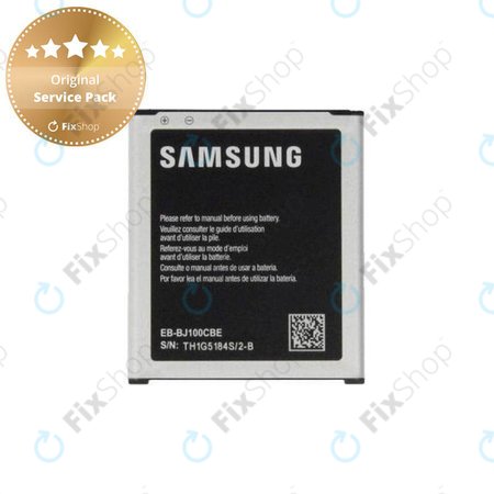 Samsung Galaxy J1 J100H - Akku Batterie EB-BJ100CBE 1850mAh - GH43-04412A Genuine Service Pack